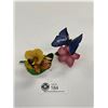 Image 1 : Franklin Mint 1985 Porcelain Butterflies of The World No Chips Kept in China Cabinet