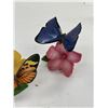 Image 3 : Franklin Mint 1985 Porcelain Butterflies of The World No Chips Kept in China Cabinet