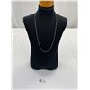 Image 1 : 24 Inch Sterling Chain Hallmarked .925 8.5 Grams