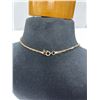 Image 3 : Vintage 10K Gold Braided Chain with Pendant