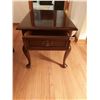 Image 4 : Gibbard Honduras Mahogany Side Table 20"W x 20"H x 26"D