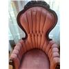 Image 2 : Kimball Arm Chair - Rose Coloured 25"W x 45.5"H x 31"D