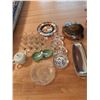 Image 1 : Assorted Glassware & Decorative Plates