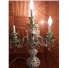 Image 1 : Green Bohemian Crystal Table Chandelier 26"H x 19"W