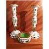 Image 2 : 2 Candle Sticks 10.5"H  - Ashtray -