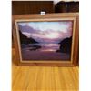 Image 2 : Ocean Picture & Mountain Picture 24.5"W x 20.5"H