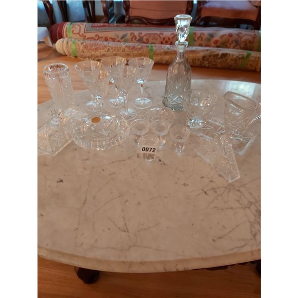 Bohemian Crystal - 19 Pieces