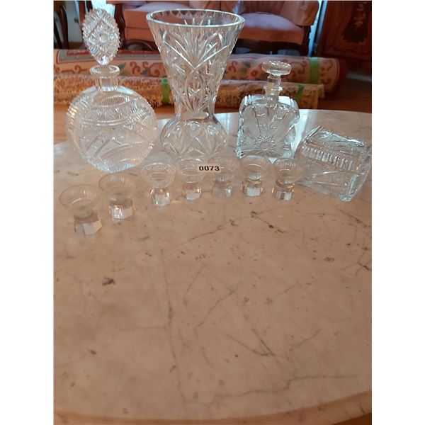 Bohemian Crystal - 10 Pieces