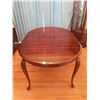 Image 1 : Gibbard Hondurasa Mahogany Dining Table & 6 Chairs 42"W x 64"L x 31"H (With Leaves Extends to 96"L)