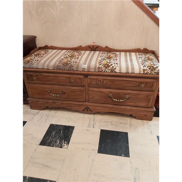 Hallway Bench 47"W x 18"D x 22"H