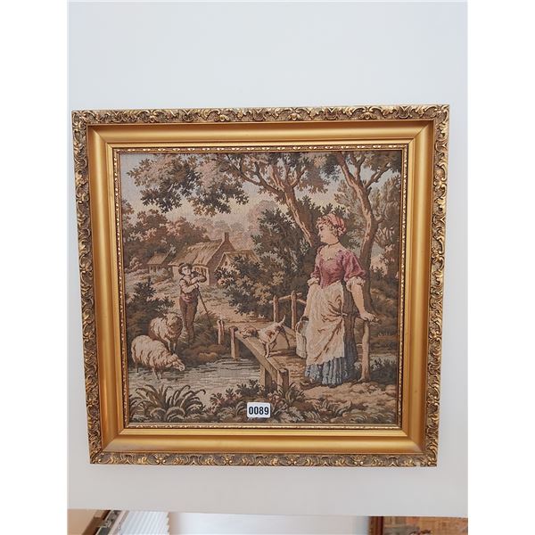 Tapestry 22"W x 22"H