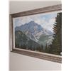Image 2 : Mountain Picture - Artist Fiora Cozzi 43"W x 31"H