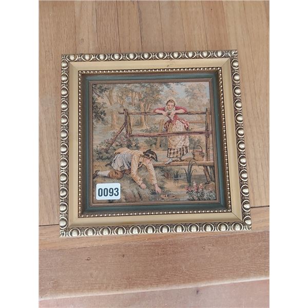 Tapestry 11.25"W x 11.25"H