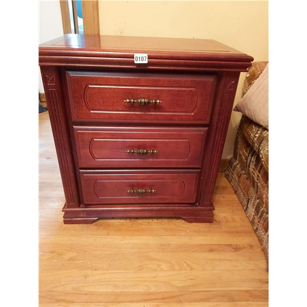 3 Drawer Cabinet 26"W x 16.25"D x 28"H