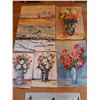 Image 2 : 7 Assorted Paintings - Various Sizes