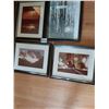 Image 2 : 4 Assorted Nature Pictures 10"W x 8"H - Village Street Print 16"W x 21.5"H