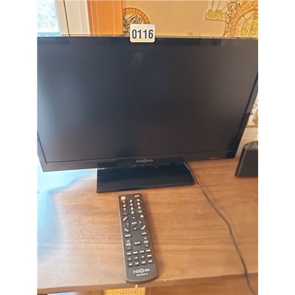 Insignia 19" LED TV with Remote #NS-19E310NA15