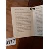 Image 3 : Heirloom Wooden Table with 1 Drawer 17.5"W x 28"D x 21"H