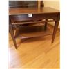 Image 4 : Heirloom Wooden Table with 1 Drawer 17.5"W x 28"D x 21"H