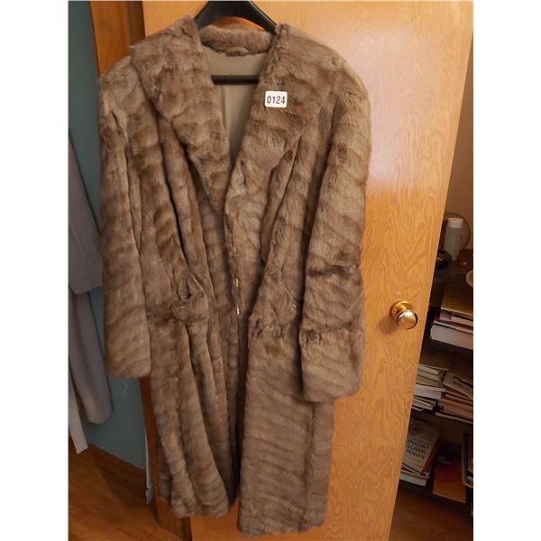 Fur Coat - Size Unknown