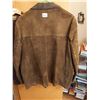 Image 4 : Suede Jacket - Suede and Wool Sweater - Size Unknown