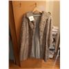 Image 1 : Grey Fur Coat - Womens Size Unknown