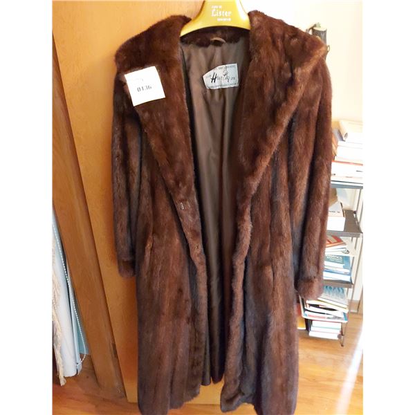 Hurtig Brown Fur Coat - Womens Size Unknown