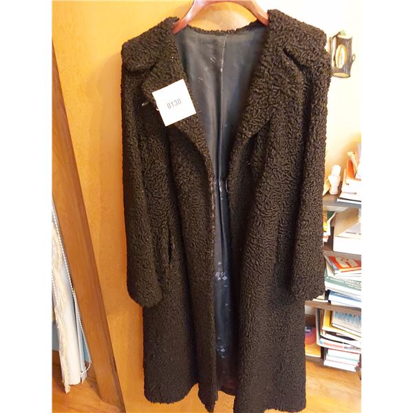 Black Womens Coat - Size Unknown