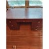 Image 2 : Wooden 7 Drawer Vintage Desk 48.5"W x 20"D x 30"H