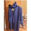 Image 2 : Carriage Court Royal Blue Womens Wool Coat - Size 16-18 with Matching Scarf
