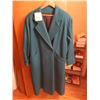 Image 1 : Corry Inc Emerald Green Womens Wool Coat - Size 16