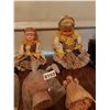 Image 2 : 8 Dolls in Traditional Dress - 3 Small Wooden Dolls