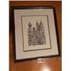 Image 3 : 2 Limited Edition Drawings 16" x 19" & 12" x 13.5" Artist Unknown