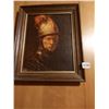 Image 1 : Rembrandt Roman Warrior Print 14"W x 17"H
