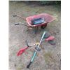 Image 1 : Wheelbarrow & Whipper Snippers