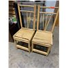 Image 1 : Two rustic chairs