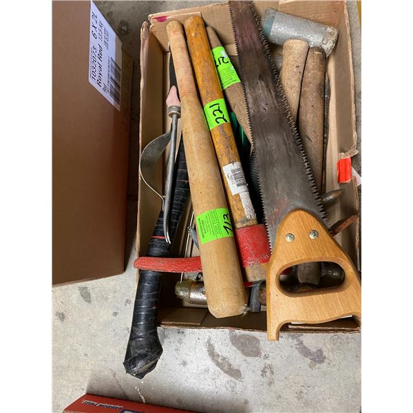 Assorted tools