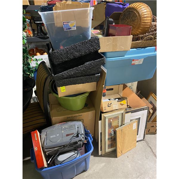 Pallet misc items. MUST TAKE ALL SUNDAY 7:30 am- noon or MONDAY 9am-1pm