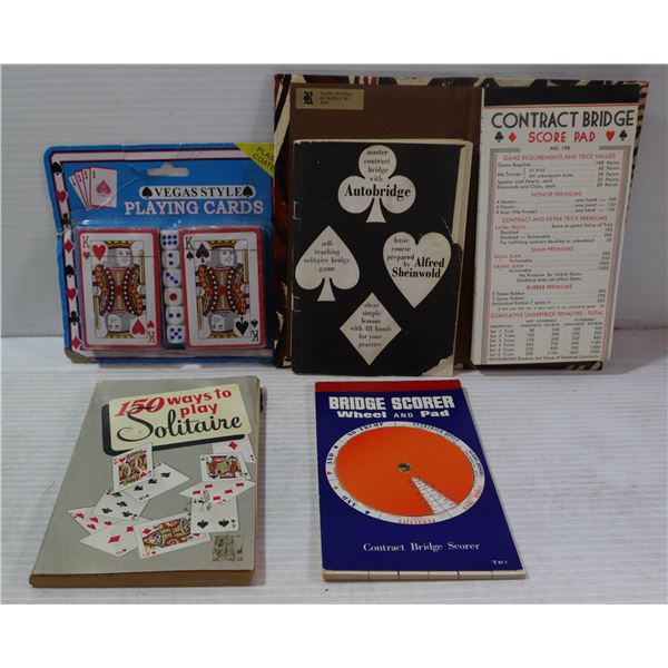 VINTAGE BRIDGE ITEMS AUTHENTIC