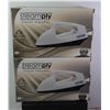 Image 1 : 2 NEW WHITE STEAMPLY TRAVEL STEAMERS