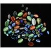 Image 1 : CABOCHON GEMS VARIED SIZES AUTHENTIC SEMI