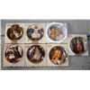 Image 1 : LOT OF 7 NORMAN ROCKWELL COLLECTOR PLATES