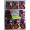 Image 1 : SHEET OF 8 LIMITED EDITION MICHAEL JORDAN CARDS