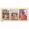 Image 1 : 3 X LOW PRINT MICHAEL JORDAN CARDS