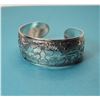 Image 1 : 6) TIBETAN SILVER CUFF BRACELET