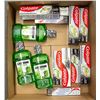 Image 1 : FLAT LOT OF ASSORTED TOOTHPASTE & MOUTHWASH