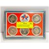 Image 1 : XI COMMONWEALTH GAMES EDMONTON 1978 COIN SETS