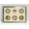 Image 2 : XI COMMONWEALTH GAMES EDMONTON 1978 COIN SETS