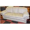 Image 1 : BEIGE MICROFIBRE SOFA-86"X38"-34B-4