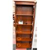 Image 1 : BROWN WOODEN SHELF W/ 5 SHELVES APPROX H-76"